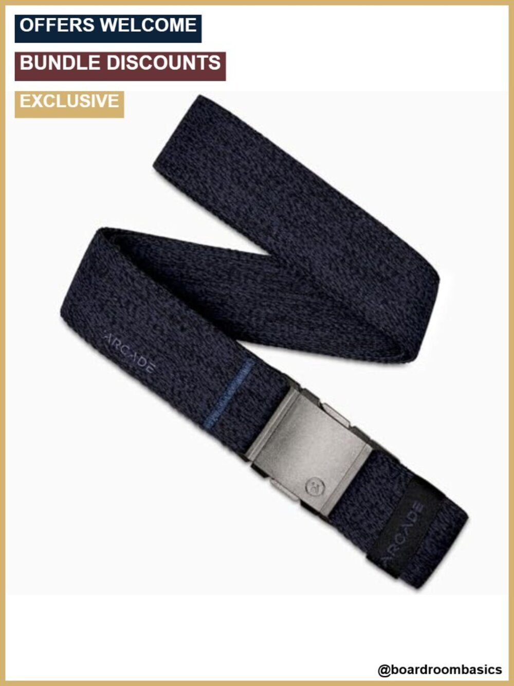 Stretch Military Belt Metal-Free Buckle Micro-Adjustable Machine Washable